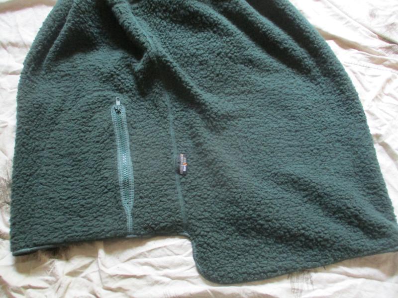 Original HELLY HANSEN 80's - 90s era FUR FLEECE super warm FIELD JACKET L -XL