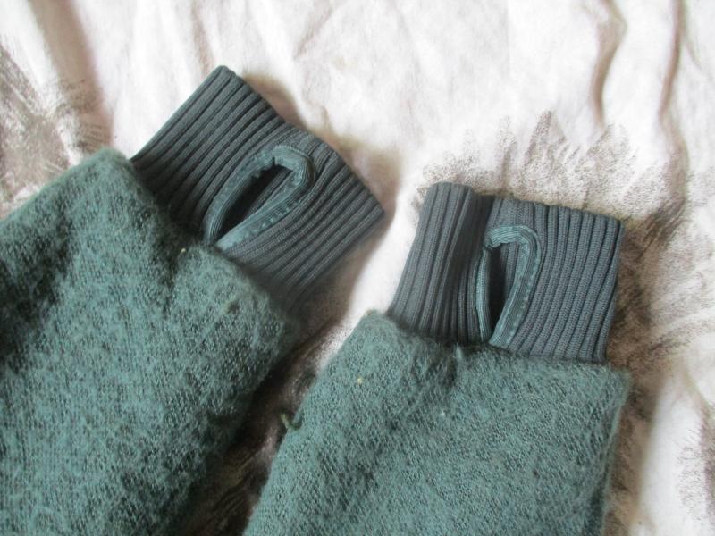 Original HELLY HANSEN DUTCH ARMY issue WOOL MIX FUR FLEECE FIELD JACKET L - XL