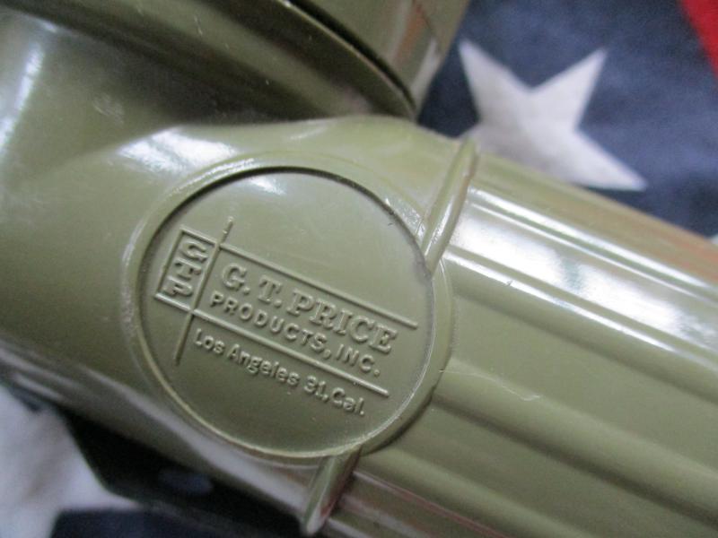 GENUINE US ARMY USMC issue Vietnam War TORCH FLASHLIGHT GT PRICE LA USA MX-991/U