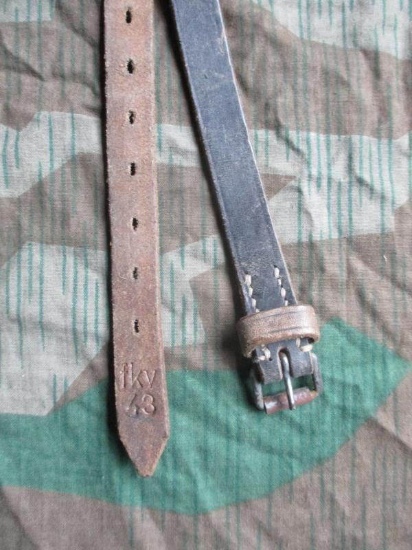 GERMAN ARMY Waffen SS WW2 ZELTBHAN ZELT SHELTER PONCHO STRAP fkv 1943 DATED