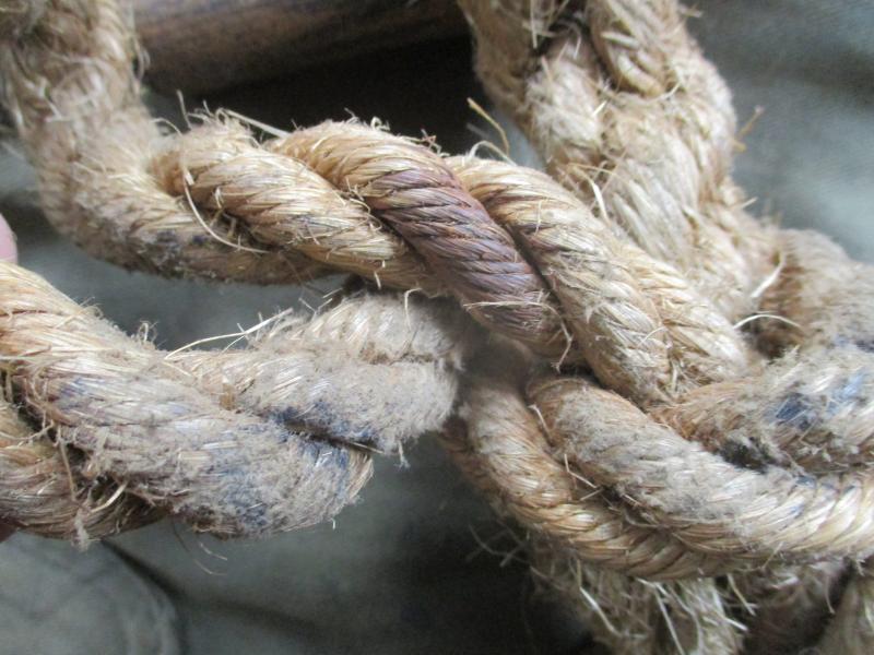 GENUINE WW2 ISSUE BRITISH PARATROOPER AIRBORNE denison TOGGLE ROPE