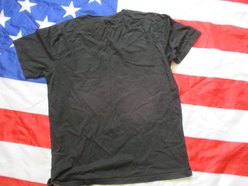 CARHARTT usa WW2 FROG SKIN - VIETNAM WAR DUCK HUNTER CAMO POCKET black T SHIRT large