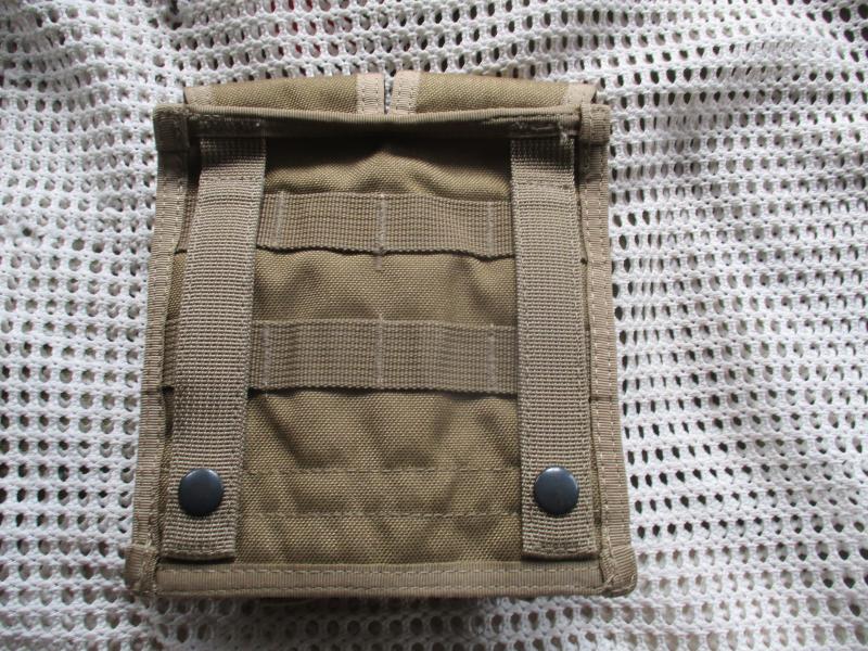 WARRIOR ASSAULT SYSTEMS uk MOLLE double 5.56mm mag POUCH coyote tan NEW