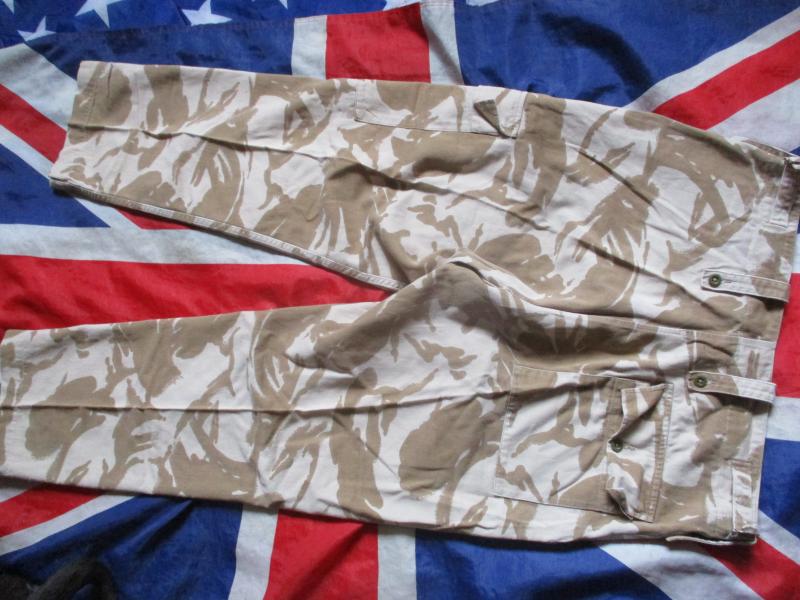 VERY RARE british army GULF WAR WAR 1 DESERT DPM ddpm LIGHTWEIGHT TROUSERS 36