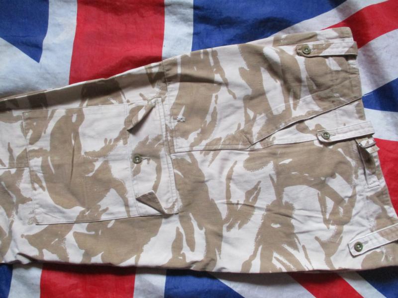 VERY RARE british army GULF WAR WAR 1 DESERT DPM ddpm LIGHTWEIGHT TROUSERS 36