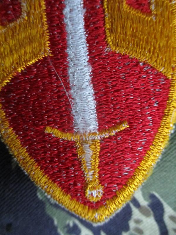 ORIGINAL us army MACV MAC V VIETNAM WAR SPECIAL FORCES BADGE PATCH cut edge