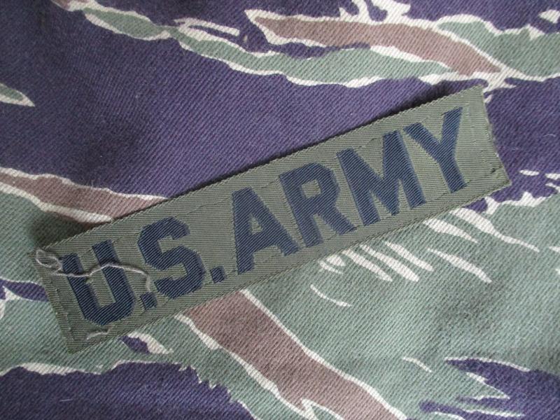 GENUINE issue US ARMY VIETNAM WAR ERA branch tape PATCH subdued