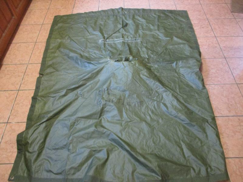 GENUINE BRITISH ARMY ISSUE Falklands War era 58 pattern PONCHO / CAPE / SHELTER