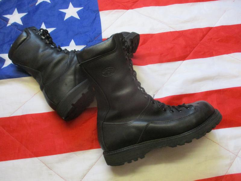 CORCORAN MATTERHORN usa made HI LEG winter COMBAT BOOTS goretex thinsulate AMERICAN 9 1/2 WIDE =UK 9