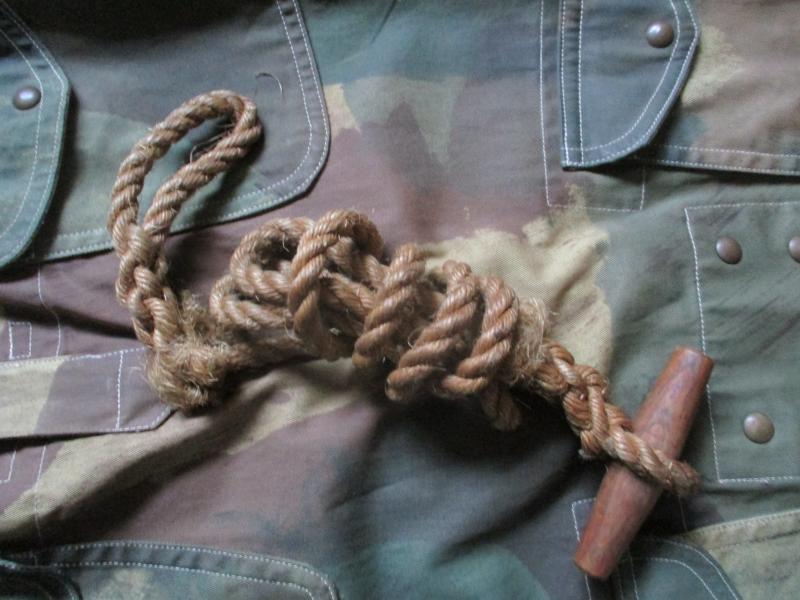 GENUINE WW2 ISSUE BRITISH PARATROOPER AIRBORNE denison TOGGLE ROPE