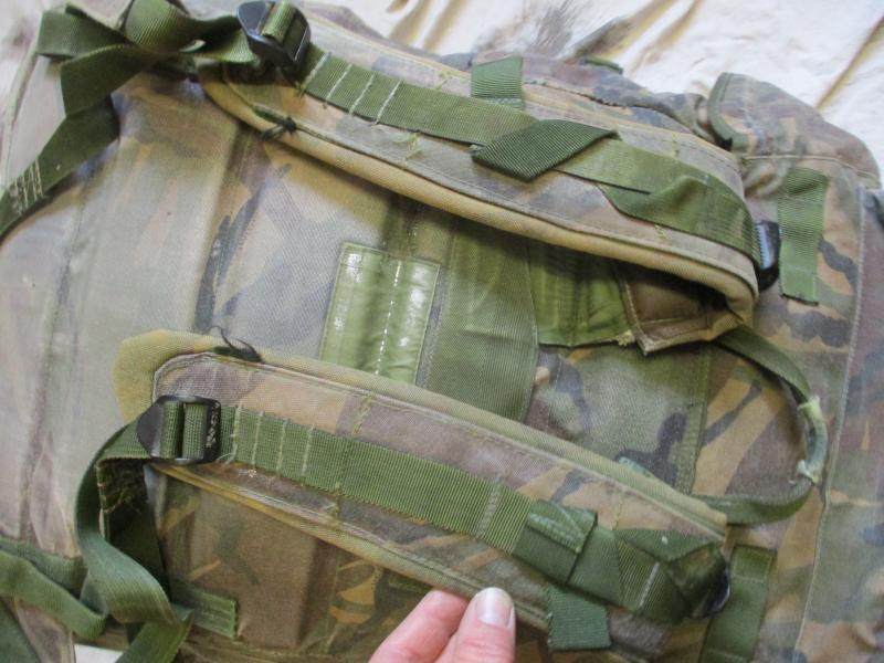 BRITISH ARMY ISSUE PLCE BERGEN short back DPM camo SAS jungle troopers MODIFIED