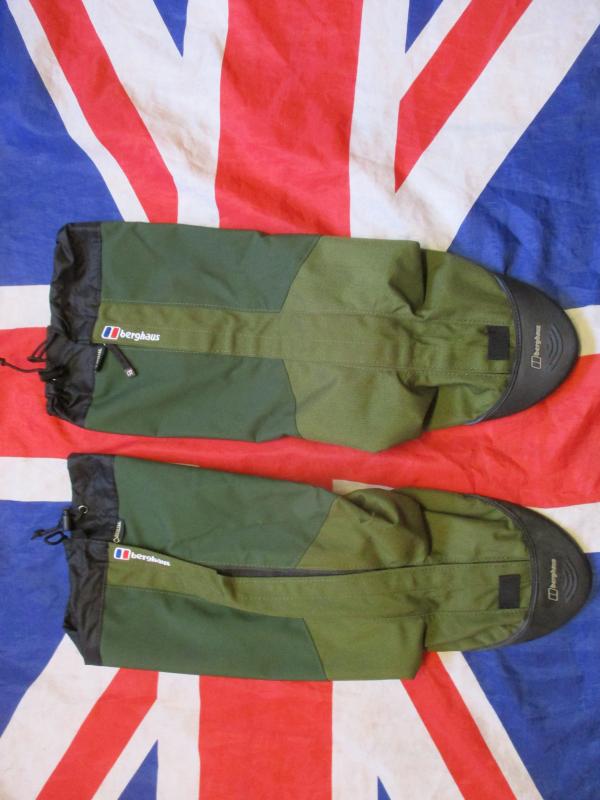 BERGHAUS YETI wilderness attack GORETEX WATERPROOF MOUNTAIN boot GAITERS SIZE XL