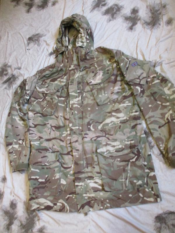British army ISSUE MTP MULTICAM camo MK2 PCS windproof COMBAT SMOCK xl - XXL