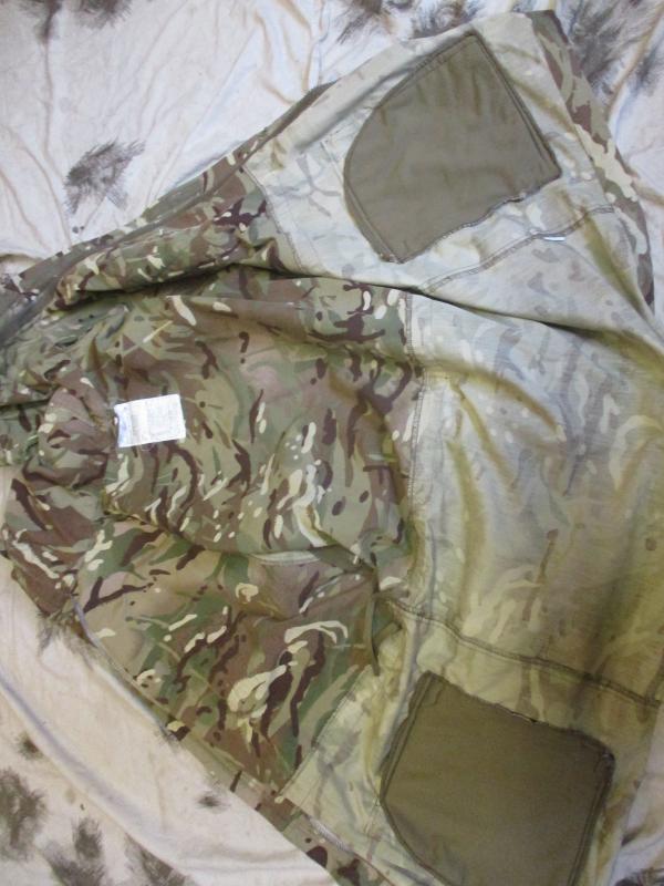 British army ISSUE MTP MULTICAM camo MK2 PCS windproof COMBAT SMOCK xl - XXL