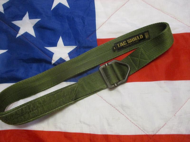 ORIGINAL tac shield USA SF RIGGER RIGGERS BELT medium OG / ALPHA GREEN