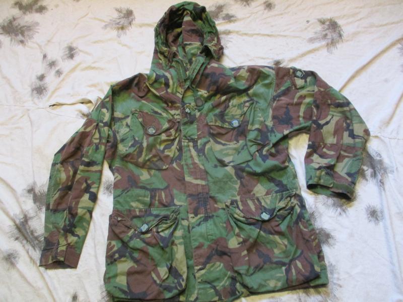 FALKLANDS WAR era 70'S dpm SAS cotton GABARDINE ARCTIC windproof SMOCK no arm ffd pocket 2rank slides