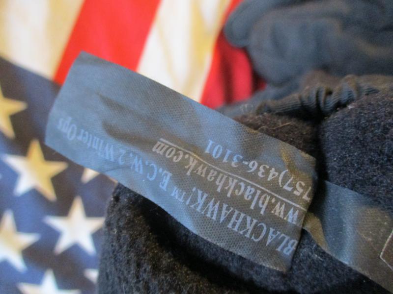 BLACKHAWK usa ECW 2 cold weather combat WINTER OPS COMBAT GLOVES black XL