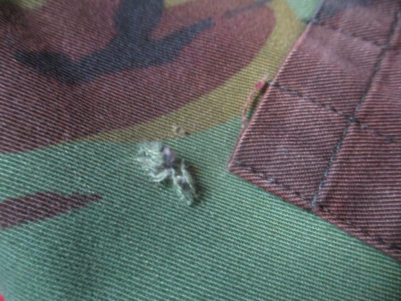 GENUINE ISSUE 70'S DPM CAMO 68 JUNGLE TROPICAL COMBAT SHIRT falklands 190/104 L