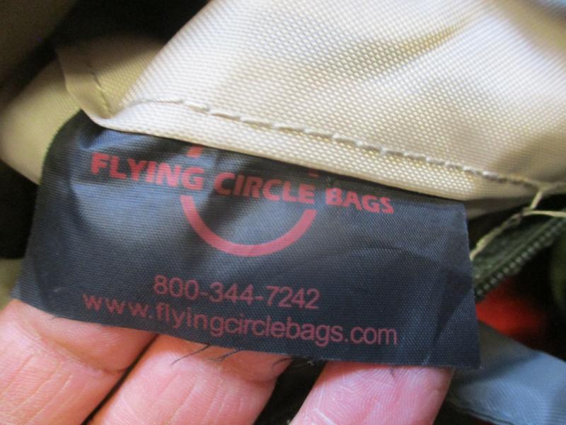 FLYING CIRCLE BAGS USAF US PILOT AVIATORS HELMET PADDED TRANSIT BAG