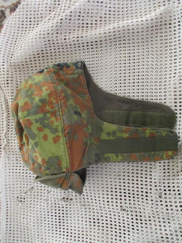 GENUINE GERMAN ARMY issue ARCTIC PATROL HAT CAP EARLY FLEKTARN CAMO 61CM L XL