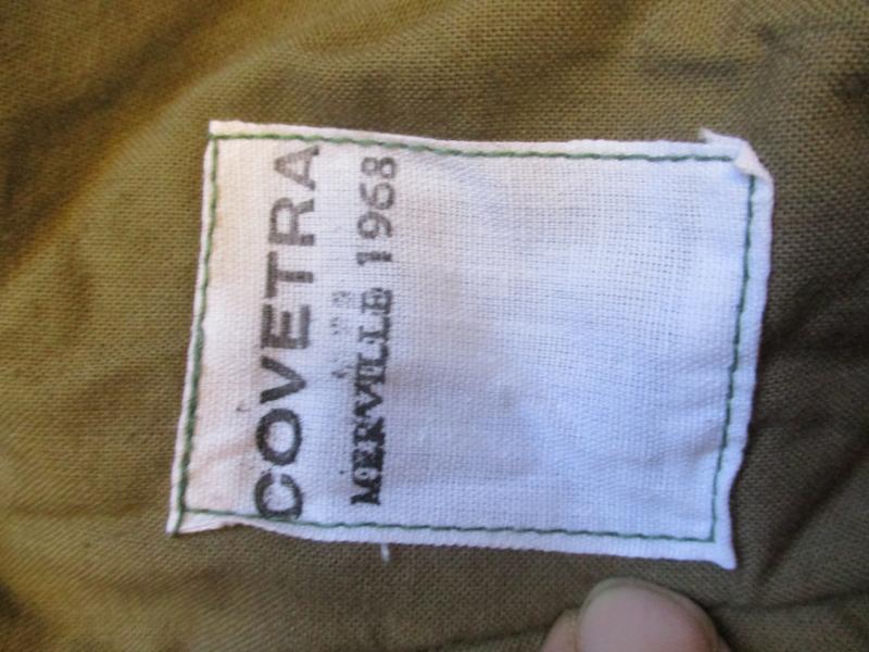 1968 FRENCH ARMY OG GREEN BDU M65 COMBAT JACKET COAT medium NEW