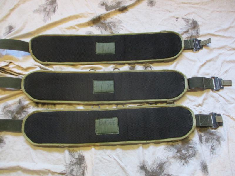 Old skool JAYJAYS of Brecon AIRBORNE MOLLE ROLL PIN belt HIPPO PAD WEBBING mtp