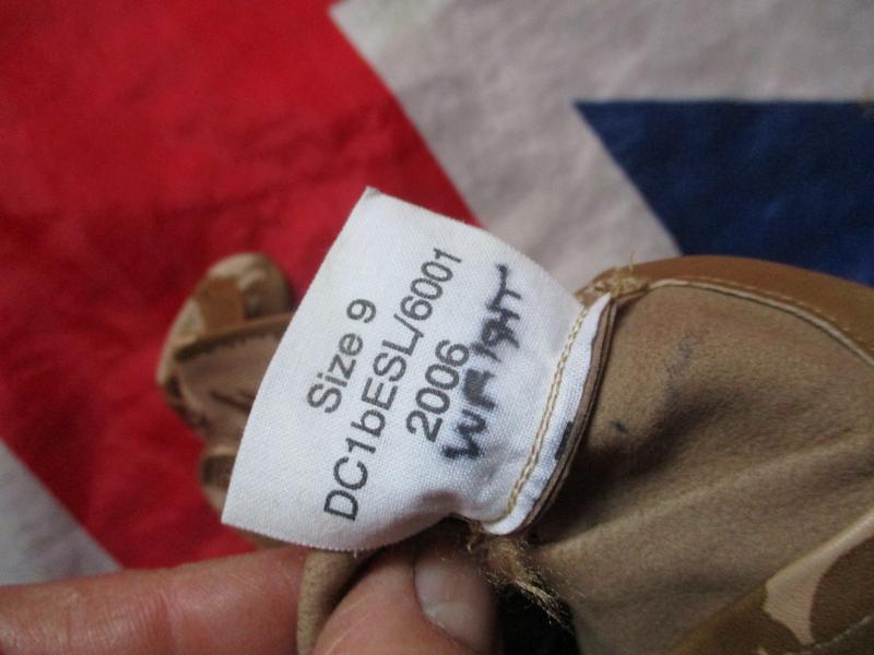 British Army 2006 Afghanistan ISSUE desert dpm LEATHER SHOOTING SNIPER COMBAT GLOVES 9 Medium