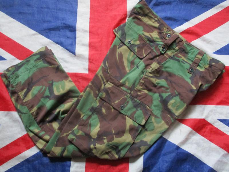 GENUINE british army old type 1980's 90's DPM JUNGLE TROPICAL COMBAT TROUSERS medium