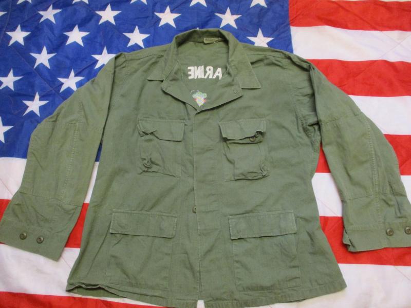 propper USA USMC US MARINES Vietnam War Veteran look og green BDU JACKET coat XL