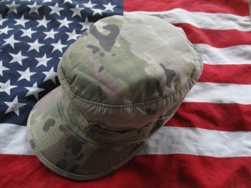 Genuine USA US issue BDU OCP COMBAT PATROL CAP HAT scorpion multicam MEDIUM
