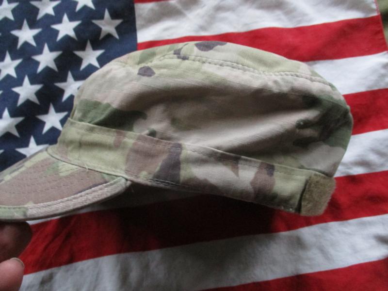 Genuine USA US issue BDU OCP COMBAT PATROL CAP HAT scorpion multicam MEDIUM