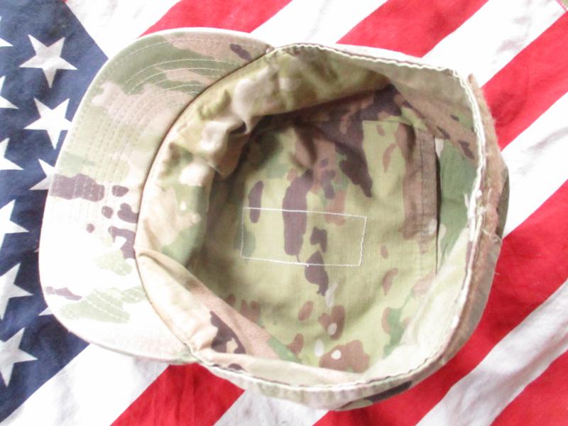 Genuine USA US issue BDU OCP COMBAT PATROL CAP HAT scorpion multicam MEDIUM