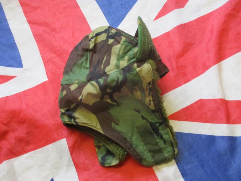 GENUINE issue Falklands war ARCTIC PATROL HAT CAP 68 DPM PRINT sas windproof