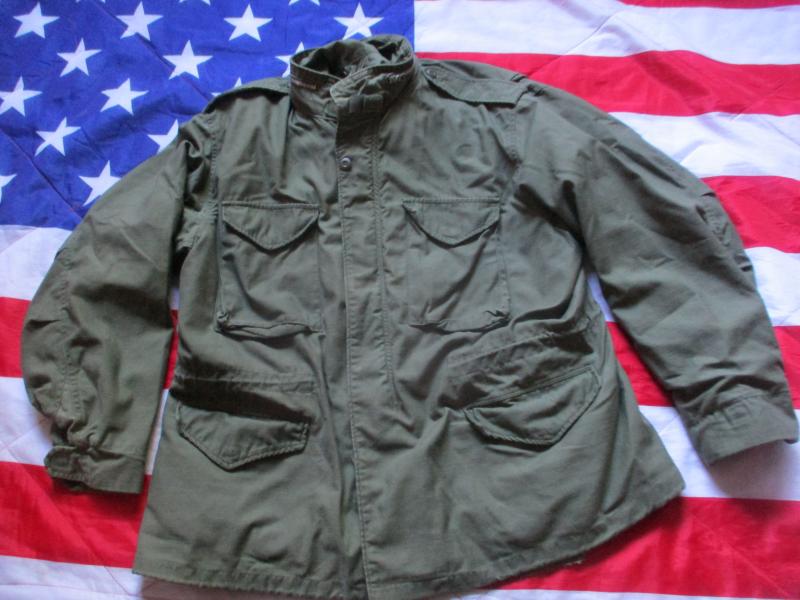 1970 US ARMY ISSUE VIETNAM WAR OG 107 Alpha Industries M65 COAT JACKET XL