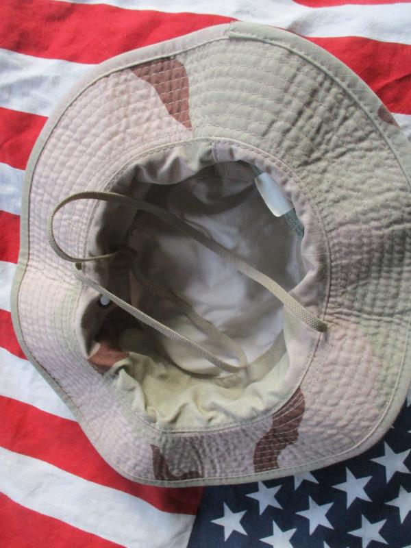 GENUINE USA AMERICAN SF DEVGRU tru spec TRI DESERT camo BOONIE HAT size 7 medium