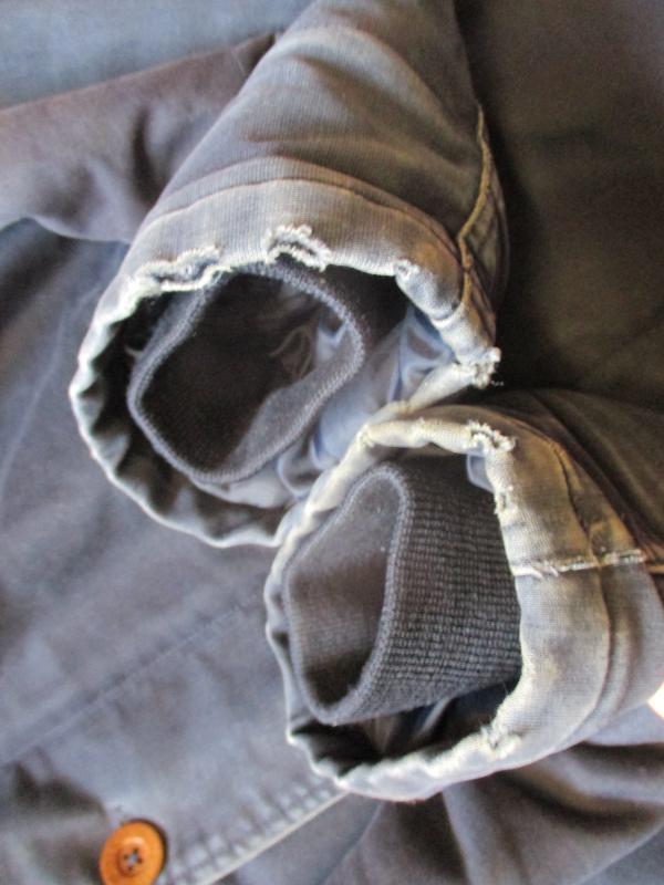 rare Vintage Fashion LEVIS ww2 US NAVY N1 N3 wool Sherpa DECK JACKET COAT medium