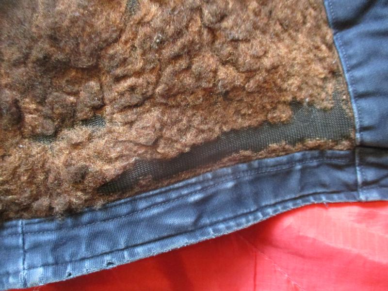 rare Vintage Fashion LEVIS ww2 US NAVY N1 N3 wool Sherpa DECK JACKET COAT medium