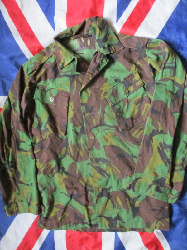 GENUINE ISSUE 70'S DPM CAMO 68 JUNGLE TROPICAL COMBAT SHIRT falklands 190/104 Large long