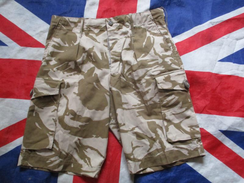 BRITISH ARMY issue DESERT DPM ddpm CS95 soldier 95 combat SHORTS PANTS 32 - 34
