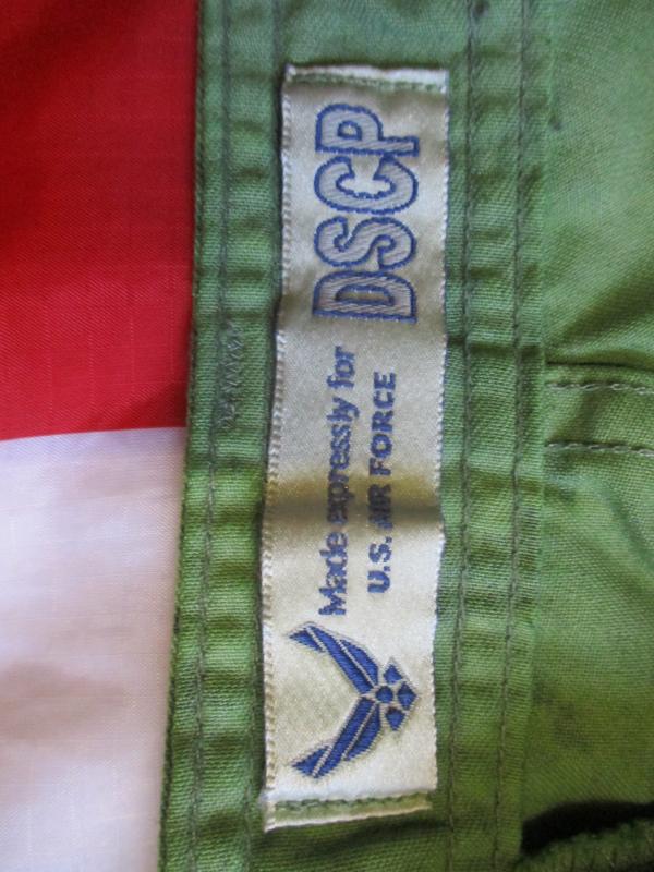 US AIR FORCE USAF issue ABU TIGER STRIPE DYED JUNGLE GREEN combat TROUSERS PANTS