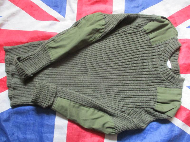 GENUINE BRITISH ARMY / COMMANDO issue WOOL JUMPER PULLOVER JERSEY 94CM medium