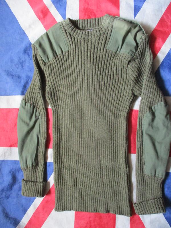 GENUINE BRITISH ARMY / COMMANDO issue WOOL JUMPER PULLOVER JERSEY 100CM large