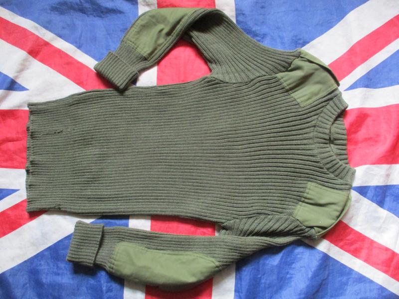 GENUINE BRITISH ARMY COMMANDO issue WOOL JUMPER PULLOVER JERSEY medium to large