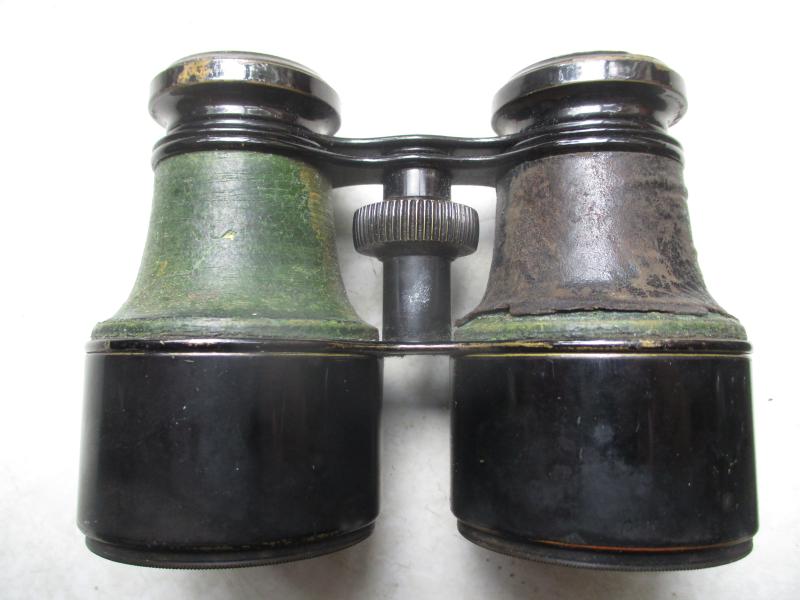 ROBSON of NEWCASTLE UPON TYNE WW1 Binoculars BIRTISH OFFICERS in Original Case Vintage Antique