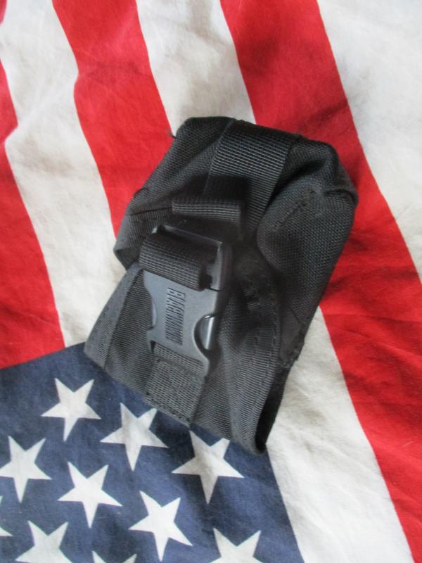 real BLACKHAWK MOLLE STRIKE frag he ap grenade POUCH sas sf seal team BLACK