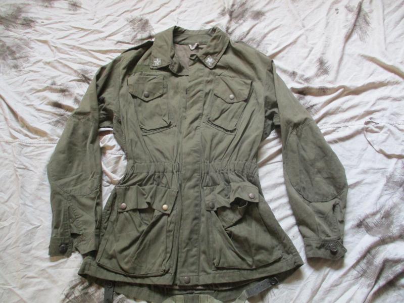 1980s 80s ERA ITALIAN ARMY ISSUE che guevara BDU COMBAT JACKET coat OG GREEN S-M