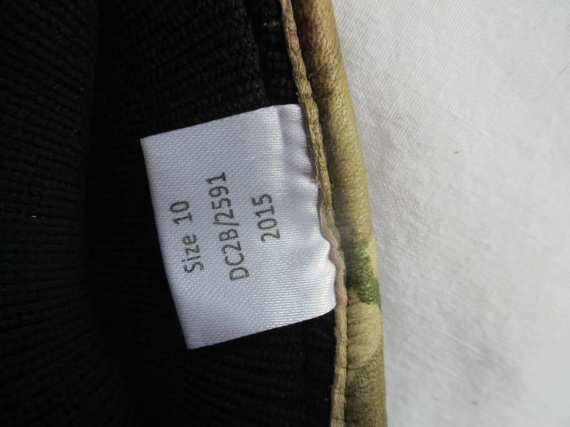 BRITISH ARMY ISSUE mtp camo LEATHER cold weather combat COMBAT GLOVES Size 10 large NEW