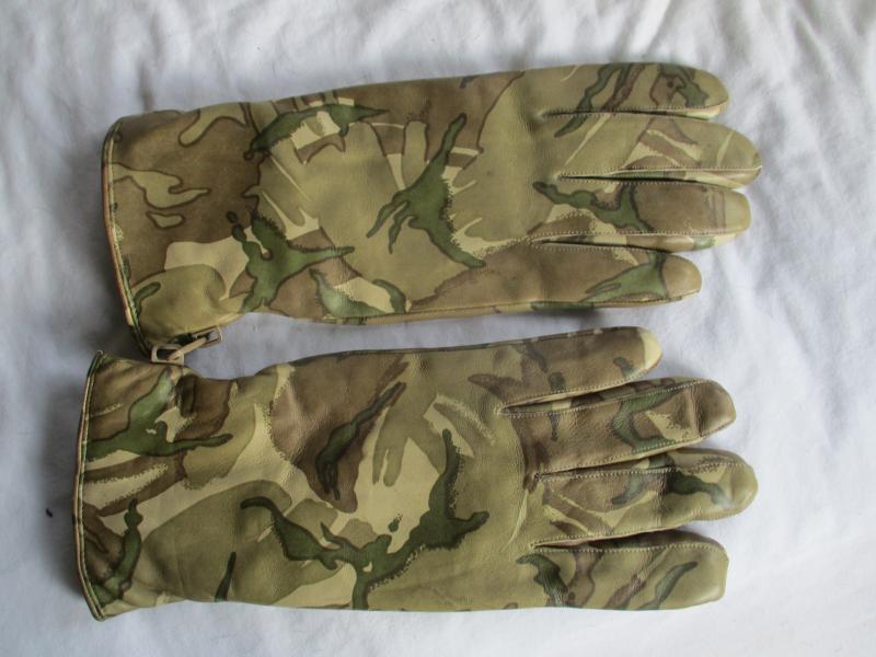 BRITISH ARMY ISSUE mtp camo LEATHER cold weather combat COMBAT GLOVES Size 10 large NEW