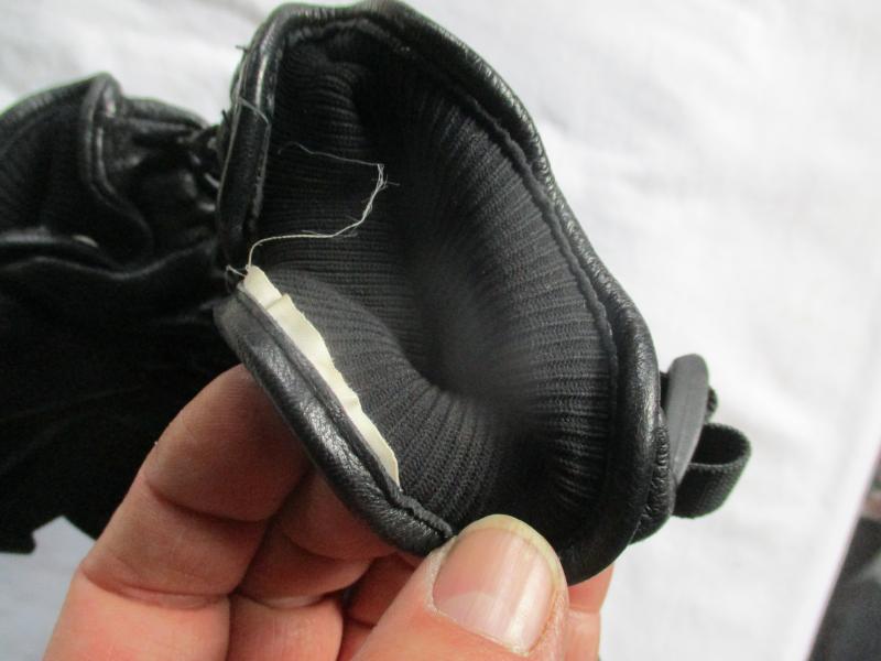 BRITISH ARMY ISSUE soldier 95 cs95 BLACK LEATHER COMBAT GLOVES medium to large 9