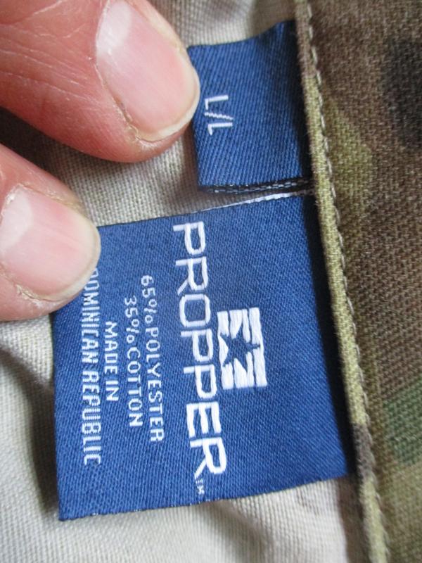 PROPPER USA 2012 crye precision multicam m65 twill BDU CARGO JACKET coat L - L / XL